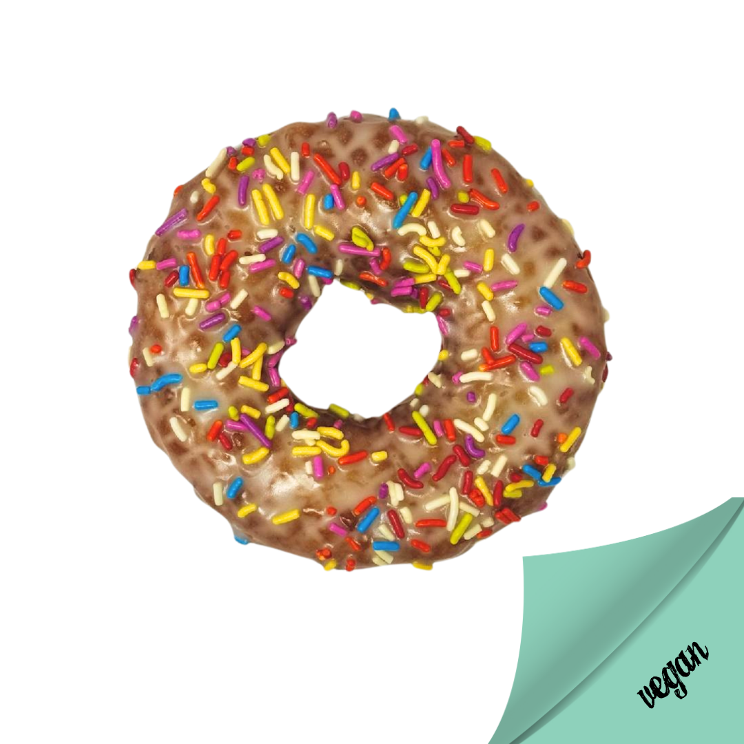 Vanilla Glazed with Sprinkles